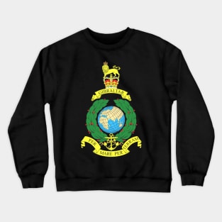 Royal Marines "Per Mare Per Terram" Insignia Crewneck Sweatshirt